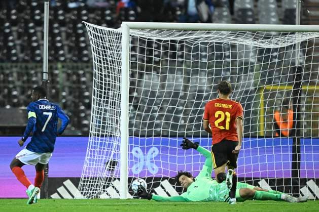 Belgium v France - UEFA Nations League 2026 BRUSSELS, BELGIUM - SEPTEMBER 28 : Olise Michael midfielder of France scores a goal during the UEFA Nations League tournament league phase matchday 2 group A1 match between Belgium and France on September 28, 2026 in Brussels, Belgium, 28 09 2026 Brussels Belgium  Copyright: xNicoxVereeckenx