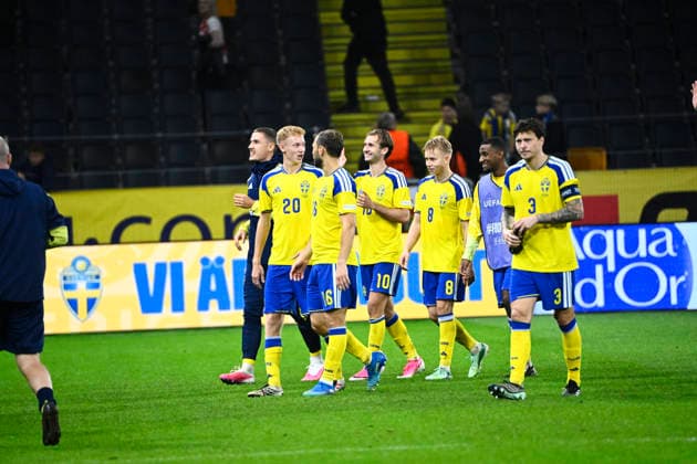 STOCKHOLM, SWEDEN 20260928 Sweden wins 3–1 in Monday s Nations League Group B4 soccer match between Sweden and Poland at Strawberry Arena, STOCKHOLM, SWEDEN x10080x  Copyright: xFredrikxSandberg TTx NATIONS LEAGUE SVERIGE-POLEN