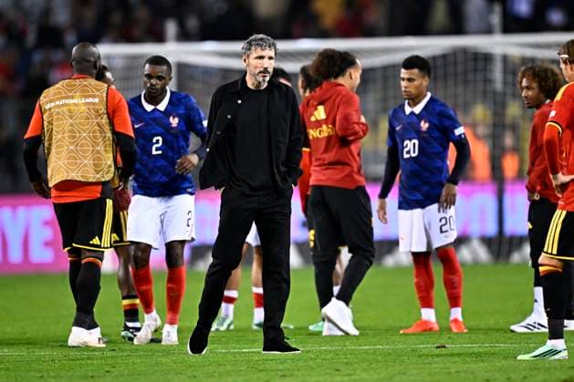 Belgium v France - UEFA Nations League 2026 BRUSSELS, BELGIUM - SEPTEMBER 28 : Van Bommel Mark head coach of Belgium after the UEFA Nations League tournament league phase matchday 2 group A1 match between Belgium and France on September 28, 2026 in Brussels, Belgium, 28 09 2026 Brussels Belgium  Copyright: xTomasxSiskx