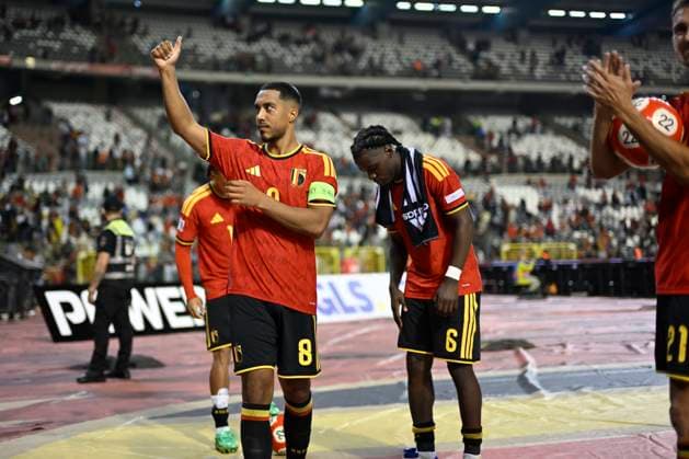 Belgium v France - UEFA Nations League 2026 BRUSSELS, BELGIUM - SEPTEMBER 28 : Tielemans Youri midfielder of Belgium during the UEFA Nations League tournament league phase matchday 2 group A1 match between Belgium and France on September 28, 2026 in Brussels, Belgium, 28 09 2026 Brussels Belgium  Copyright: xNicoxVereeckenx