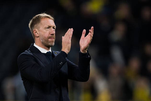 September 28, 2026: Sweden s head coach Graham Potter celebrates after the Nations League soccer match between Sweden and Poland on September 28, 2026 in Stockholm. Photo by Emma Wallskog, BILDBYRAN, code EW JM0857, bbeng, soccer, football, international match, Nations League, UEFA Nations League, Sweden, Sweden A, Poland, celebration Copyright: EMMAxWALLSKOG BB260928EW053