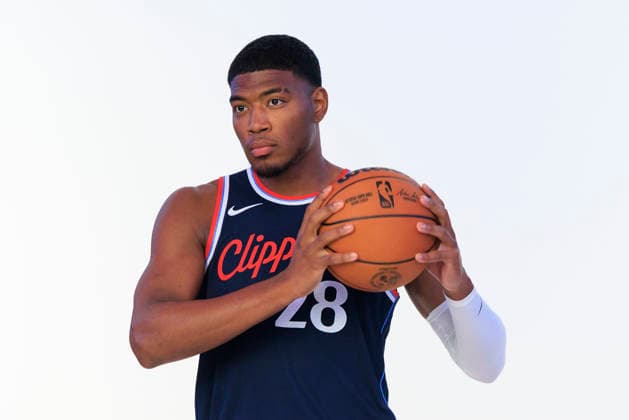 September 28, 2026, Inglewood, California, USA: Rui Hachimura 28 during the Los Angeles Clippers Media Day on Monday September 28, 2026 at Intuit Dome in Inglewood, California. ARIANA RUIZ PI Inglewood USA - ZUMAp124 20260928_zaa_p124_058 Copyright: xArianaxRuizx