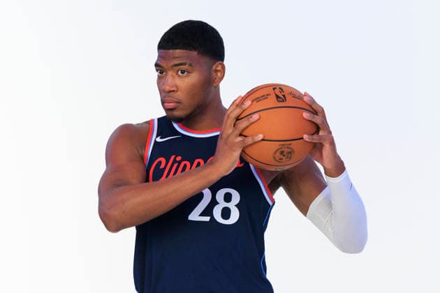 September 28, 2026, Inglewood, California, USA: Rui Hachimura 28 during the Los Angeles Clippers Media Day on Monday September 28, 2026 at Intuit Dome in Inglewood, California. ARIANA RUIZ PI Inglewood USA - ZUMAp124 20260928_zaa_p124_059 Copyright: xArianaxRuizx