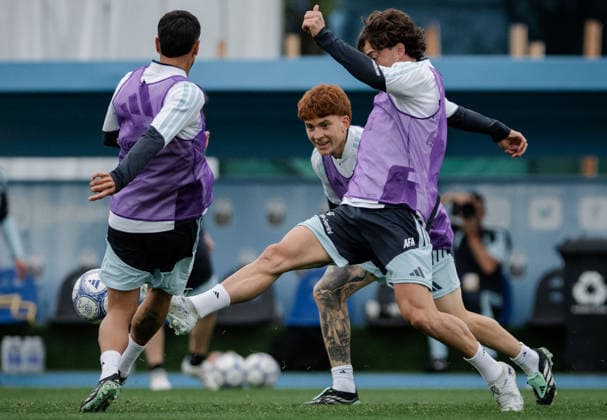 Argentina National Team Practice Photo: FOTOBAIRES Copyright: xxMATIASxPRINCx