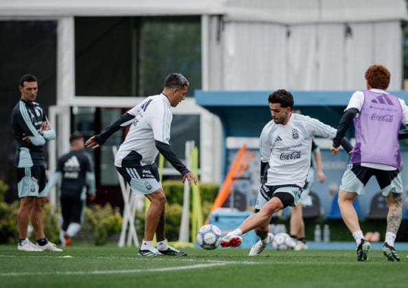 Argentina National Team Practice Photo: FOTOBAIRES Copyright: xxMATIASxPRINCx