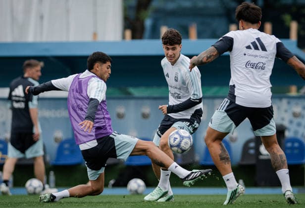 Argentina National Team Practice Photo: FOTOBAIRES Copyright: xxMATIASxPRINCx