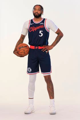 September 28, 2026, Inglewood, California, USA: Derrick Jones Jr. 5 during the Los Angeles Clippers Media Day on Monday September 28, 2026 at Intuit Dome in Inglewood, California. ARIANA RUIZ PI Inglewood USA - ZUMAp124 20260928_zaa_p124_086 Copyright: xArianaxRuizx