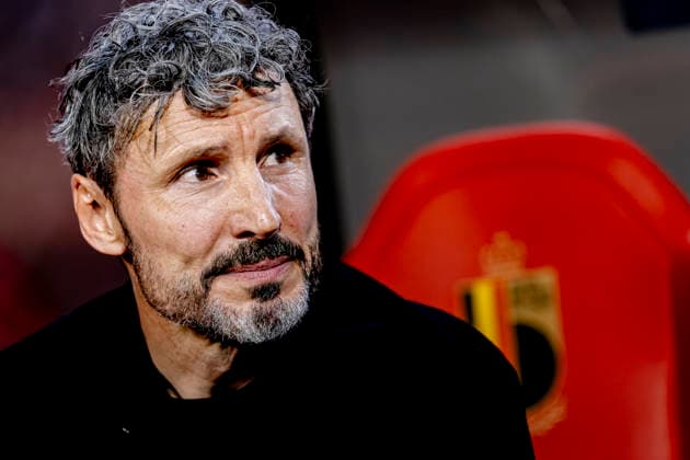 BRUSSELS, Belgium: Head coach Mark van Bommel during the UEFA Nations League match between Belgium and France at King Baudouin Stadium on September 28, 2026, in Brussels, Belgium. Photo by DeFodi Images