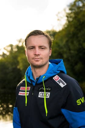 260928 Felix Monsán of the Swedish national alpine skiing team poses for a portrait on September 28, 2026, in Stockholm. Photo: Joel Marklund, BILDBYRAN. Code: JM JM0856 bbeng alpint alpine skiing Sweden portrait  Copyright: JOELxMARKLUND BB260928JM201