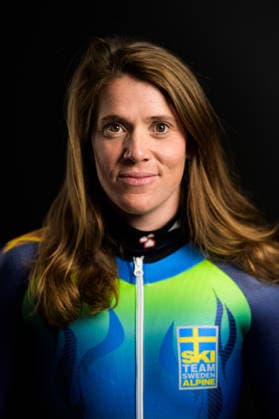 260928 Sara Hector of the Swedish national alpine skiing team poses for a portrait on September 28, 2026, in Stockholm. Photo: Joel Marklund, BILDBYRAN. Code: JM JM0856 bbeng alpint alpine skiing sverige sweden porträtt portrait dam  Copyright: JOELxMARKLUND BB260928JM220