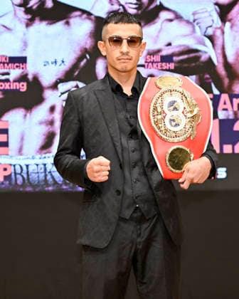Masamichi Yabuki (IBF world flyweight champion) of Japan attends the Lemino Boxing Double World Title Match press conference, PK, Pressekonferenz in Yokohama, Kanagawa, Japan, September 29, 2026. Noxthirdxpartyxsales  aflo_351867400 HIROAKIxFINITOxYAMAGUCHIx