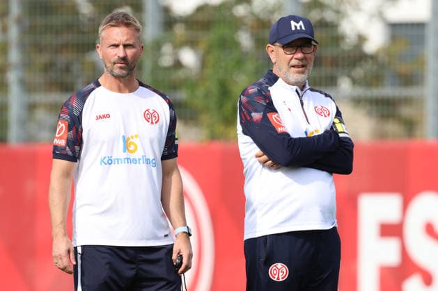 BENJAMIN HOFFMANN, URS FISCHER TRAINING 1 FSV MAINZ 05 MAINZ