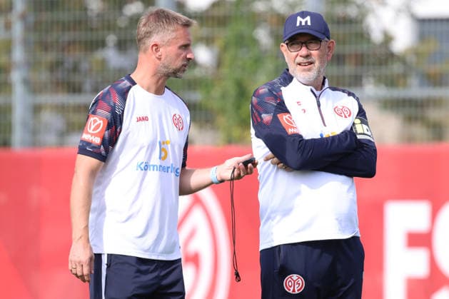 BENJAMIN HOFFMANN, URS FISCHER TRAINING 1 FSV MAINZ 05 MAINZ
