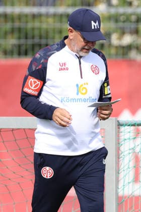 URS FISCHER TRAINING 1 FSV MAINZ 05 MAINZ