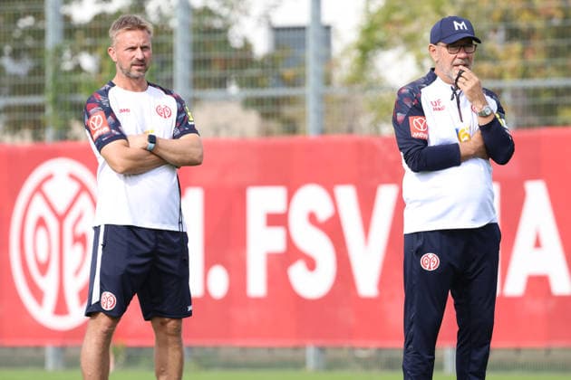 BENJAMIN HOFFMANN, URS FISCHER TRAINING 1 FSV MAINZ 05 MAINZ