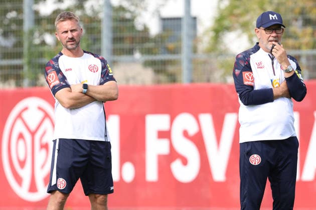 BENJAMIN HOFFMANN, URS FISCHER TRAINING 1 FSV MAINZ 05 MAINZ