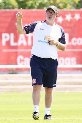 URS FISCHER TRAINING 1 FSV MAINZ 05 MAINZ