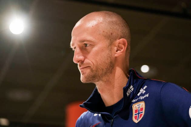 National Soccer Team Holds Press Conference Oslo 20260929 Brede Hangeland holds a press conference ahead of Thursday s international soccer match between Wales and Norway in the Nations League. Photo: Beate Oma Dahle, NTB, Oslo, Norway. EDITORIAL USE ONLY. RESTRICTED USE FOR BETTING COMPANIES.  Copyright: xBeatexOmaxDahlex xNTBx