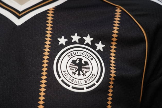 Current away jersey and the German national team s last jersey from Adidas before switching to Nike Herzo Base September 29, 2026 German National Team Nations League Preparation, Home Ground, HerzoBase, World of Adidas, Herzogenaurach