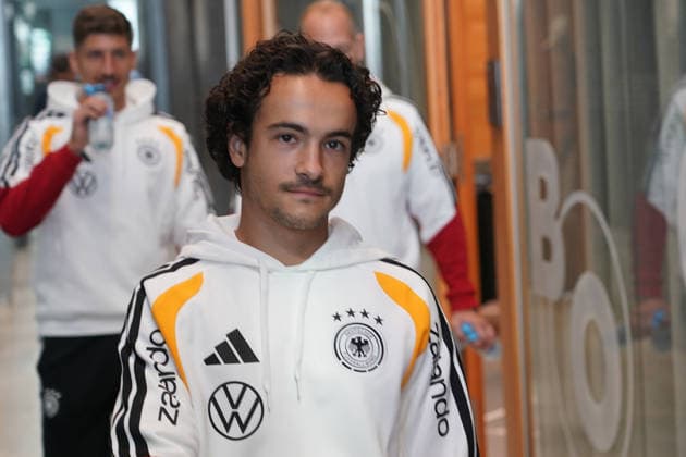 Mika Baur Germany Herzo Base September 29, 2026 German National Team Nations League Preparation, Home Ground, HerzoBase, World of Adidas, Herzogenaurach