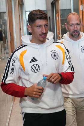 Vitaly Janelt Germany Herzo Base September 29, 2026 German National Team Nations League Preparation, Home Ground, HerzoBase, World of Adidas, Herzogenaurach