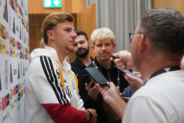 Finn Jeltsch Germany Herzo Base September 29, 2026 German National Team Nations League Preparation, Home Ground, HerzoBase, World of Adidas, Herzogenaurach