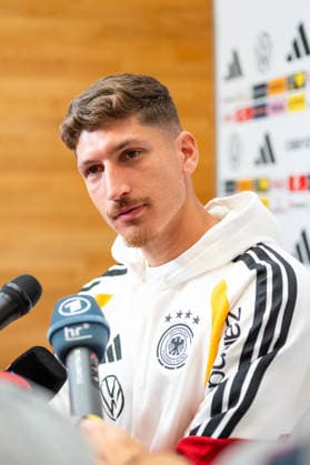 September 29, 2026, GER, Soccer, Men s, UEFA Nations League, Media Hour, DFB, Germany National Team, Vitaly Janelt, Germany, Herzogenaurach, Adidas Basecamp, Halftime, Bayern, Germany Copyright: xNordphoto Memmlerx