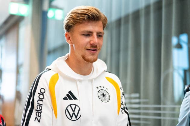 September 29, 2026, GER, Soccer, Men s, UEFA Nations League, Media Hour, DFB German National Team, Finn Jeltsch, Germany, Herzogenaurach, Adidas Basecamp, Halftime, Bayern, Germany Copyright: xNordphoto Memmlerx