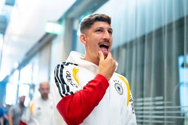 September 29, 2026, GER, Soccer, Men s, UEFA Nations League, Media Hour, DFB German National Team, Vitaly Janelt, Germany, Herzogenaurach, Adidas Basecamp, Halftime, Bayern, Germany Copyright: xNordphoto Memmlerx