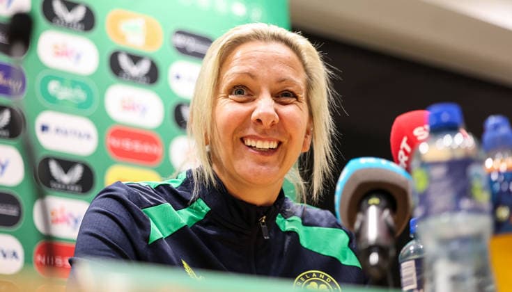 Republic of Ireland WNT Squad Announcement, FAI HQ, Abbotstown 29 9 2026 Head Coach Carla Ward Carla Ward 29 9 2026  Copyright: xx NE1L2023