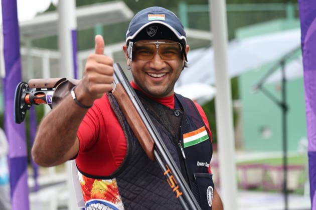 September 29, 2026, Aichi, Japan: Chenai Kynan of India seen during the Trap Men Individual Shooting at the Aichi General Shooting Gallery. Asian Games 2026 In Aichi, Japan - 29 Sept 2026  - ZUMAs197 20260929_aaa_s197_056 Copyright: xSeshadrixSukumarx