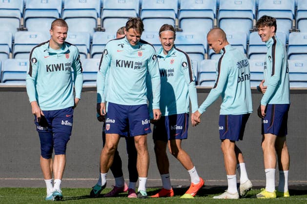 The national team trains at Ullevaal, Oslo, September 29, 2026. Norway national team manager Stale Solbakken and the rest of the national team train at Ullevaal Stadium ahead of Thursday’s international soccer match between Wales and Norway in the Nations League. Photo: Beate Oma Dahle, NTB, Oslo, Norway. EDITORIAL USE ONLY. RESTRICTED USE FOR BETTING COMPANIES  Copyright: xBeatexOmaxDahlex xNTBx