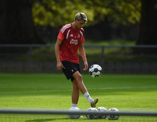 September 29, 2026, xophax, Soccer, Bundesliga 1, 1. FC Köln Training During the International Break, Malek El Mala, 1. FC Köln, Cologne