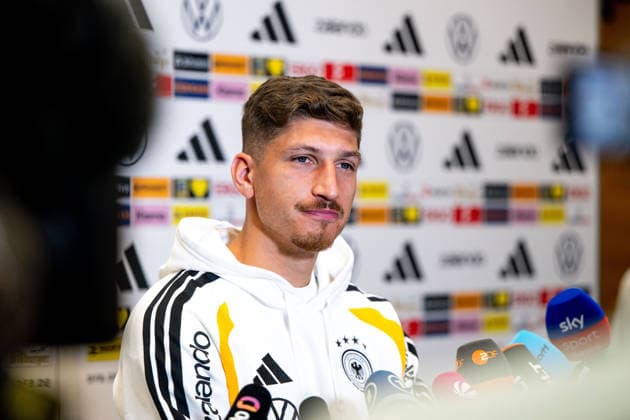 September 29, 2026, GER, Soccer, Men s, UEFA Nations League, Media Hour, DFB German National Team, Vitaly Janelt, Germany, Herzogenaurach, Adidas Basecamp, Halftime, Bayern, Germany Copyright: xNordphoto Memmlerx