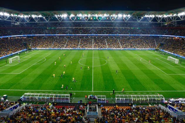 SOCCER AUSTRALIA BRAZIL, A general view is seen during the Queensland Football Series International Friendly, Länderspiel, Nationalmannschaft match between the Socceroos and Brazil at Suncorp Stadium in Brisbane, Tuesday, September 29, 2026. ( NO ARCHIVING, EDITORIAL USE ONLY  Copyright: xRUSSELLxFREEMANx 20260929174769950305