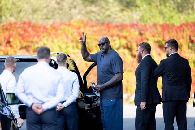 Shaquille O Neal Arrived in Lithuania, Vilnius, September 29, 2026  Copyright: xx