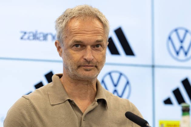 Women s National Team Roster Announcement: National Team Coach Christian Wück speaks during a press conference at the DFB Campus in Frankfurt am Main on September 29, 2026, Frankfurt am Main, Hesse, Germany, DFB Campus