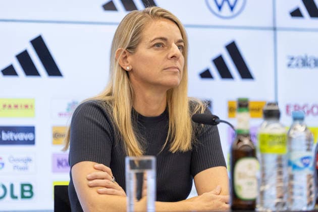 DFB Women s and U-23 Women s Press Conference, September 29, 2026; Nia Künzer, DFB Director of Women s Soccer; DFB Women s and U-23 Women s Press Conference, Frankfurt, DFB Campus, September 29, 2026 Copyright: xBEAUTIFULxSPORTS Gawlikx