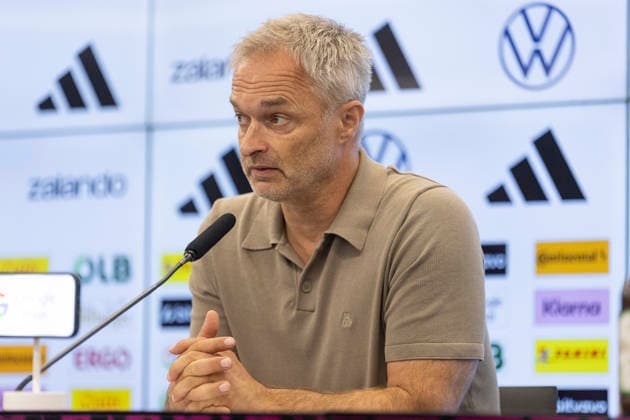 DFB Women s and U-23 Women s Press Conference, September 29, 2026; Christian Wück, Head Coach of the German Women s National Team; DFB Women s and U-23 Women s Press Conference, Frankfurt, DFB Campus, September 29, 2026 Copyright: xBEAUTIFULxSPORTS Gawlikx