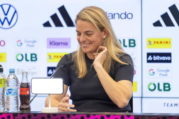 DFB Women s and U-23 Women s Press Conference, September 29, 2026; Nia Künzer, DFB Director of Women s Soccer; DFB Women s and U-23 Women s Press Conference, Frankfurt, DFB Campus, September 29, 2026 Copyright: xBEAUTIFULxSPORTS Gawlikx