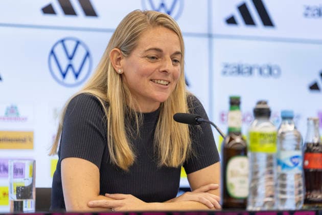 DFB Women s and U-23 Women s Press Conference, September 29, 2026; Nia Künzer, DFB Director of Women s Soccer; DFB Women s and U-23 Women s Press Conference, Frankfurt, DFB Campus, September 29, 2026 Copyright: xBEAUTIFULxSPORTS Gawlikx