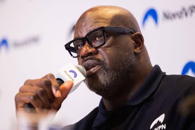 Tomas Okmanas and Eimantas Sabaliauskas, together with NBA legend and entrepreneur Shaquille O Neal, announced a new global partnership. Vilnius, September 29, 2026. Vilnius, Lithuania  Copyright: xPatricijaxAdamoviÄx
