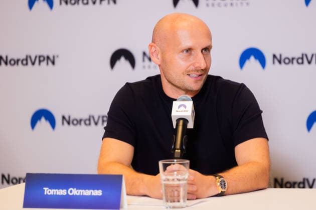 Tomas Okmanas and Eimantas Sabaliauskas, together with NBA legend and entrepreneur Shaquille O Neal, announced a new global partnership. Vilnius, September 29, 2026. Vilnius, Lithuania  Copyright: xPatricijaxAdamoviÄx