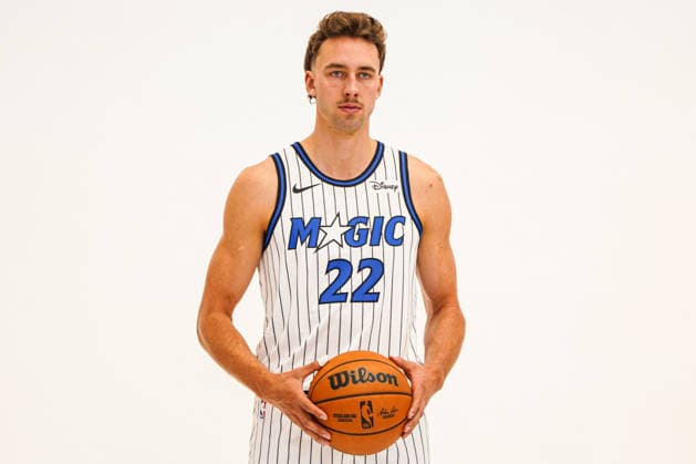 Orlando Magic Media Day 2026, Orlando, Florida, USA Orlando, Florida, USA, September 28, 2026, Franz Wagner 22 during the Orlando Magic Media Day at the Advent Health Training Center. Copyright: xMartyxJean-Louisx
