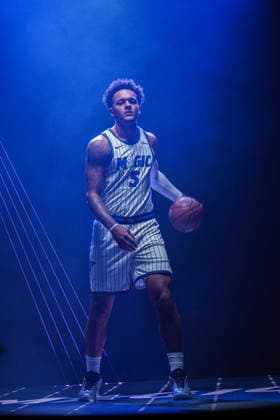 Orlando Magic Media Day 2026, Orlando, Florida, USA Orlando, Florida, USA, September 28, 2026, Paolo Banchero 5 during the Orlando Magic Media Day at the Advent Health Training Center. Copyright: xMartyxJean-Louisx