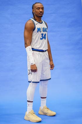Orlando Magic Media Day 2026, Orlando, Florida, USA Orlando, Florida, USA, September 28, 2026, Wendell Carter Jr 34 during the Orlando Magic Media Day at the Advent Health Training Center. Copyright: xMartyxJean-Louisx
