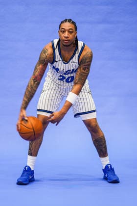 Orlando Magic Media Day 2026, Orlando, Florida, USA Orlando, Florida, USA, September 28, 2026, JD Davison 20 during the Orlando Magic Media Day at the Advent Health Training Center. Copyright: xMartyxJean-Louisx