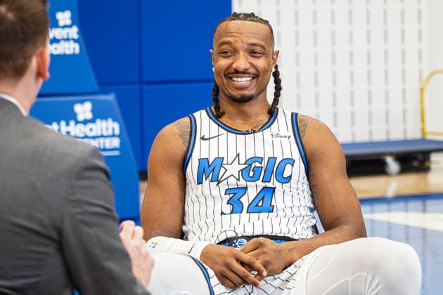 Orlando Magic Media Day 2026, Orlando, Florida, USA Orlando, Florida, USA, September 28, 2026, Wendell Carter Jr 34 during the Orlando Magic Media Day at the Advent Health Training Center. Copyright: xMartyxJean-Louisx
