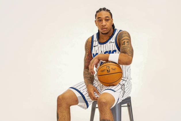 Orlando Magic Media Day 2026, Orlando, Florida, USA Orlando, Florida, USA, September 28, 2026, JD Davison 20 during the Orlando Magic Media Day at the Advent Health Training Center. Copyright: xMartyxJean-Louisx