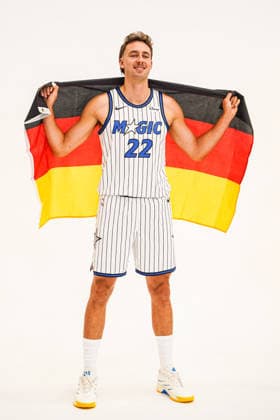 Orlando Magic Media Day 2026, Orlando, Florida, USA Orlando, Florida, USA, September 28, 2026, Franz Wagner 22 during the Orlando Magic Media Day at the Advent Health Training Center. Copyright: xMartyxJean-Louisx